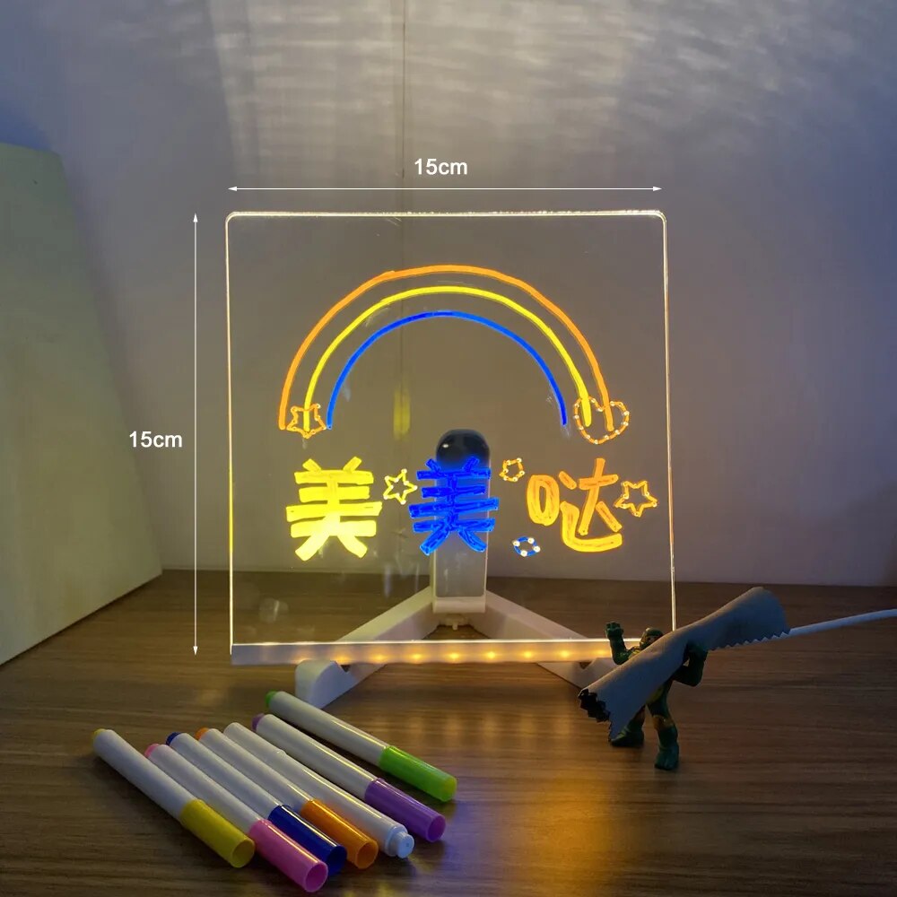 NotesLight™ Lámpara/Pizarra LED