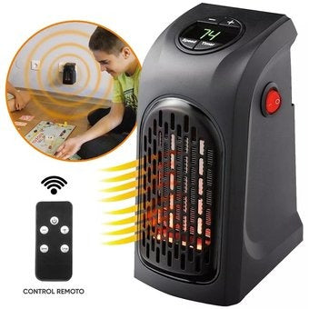 CALEFACTOR ELECTRICO DE BAJO CONSUMO C/CONTROL REMOTO