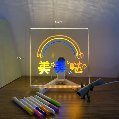 NotesLight™ Lámpara/Pizarra LED